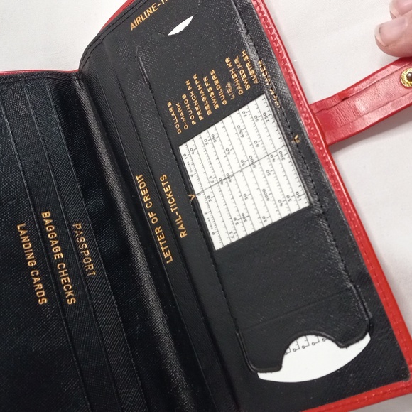 Vintage West Germany Travel Wallet - Picture 4 of 6